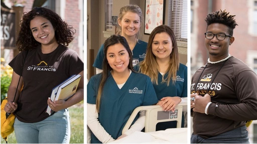 Students at University St Francis