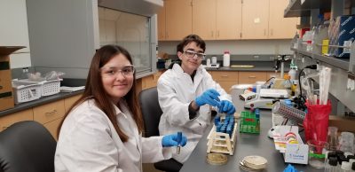 Summer Undergraduate Research Experience | Luke Laschober and Hanah Mastandrea