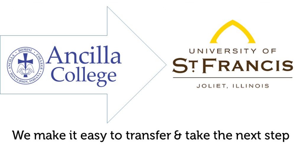 transfer from ancilla to university st. francis