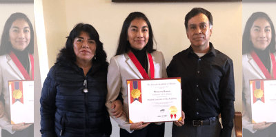 2019 Student Laureate Morayma Barron