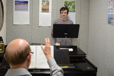 male vocal lesson
