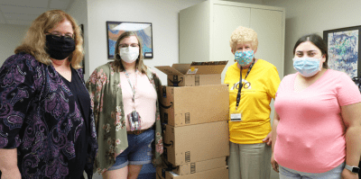 Kappa Delta Pi donation to Joliet District 86
