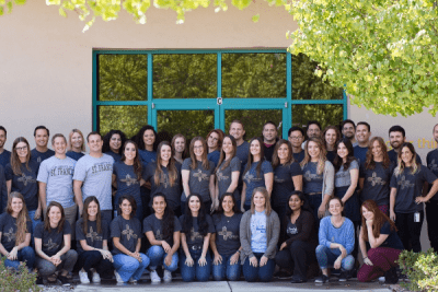 students in front of usfs albuquerque campus