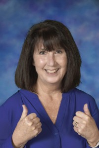 woman smiling