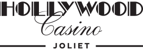 black letters that say hollywood casino joliet