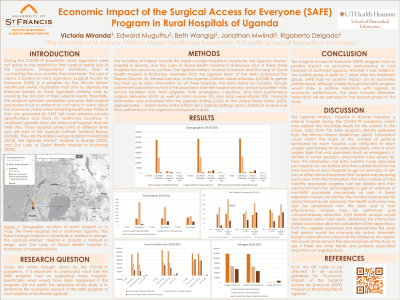 Economic Impact of the Surgical Access for Everyone (SAFE) Program in Rural Hospitals of Uganda
